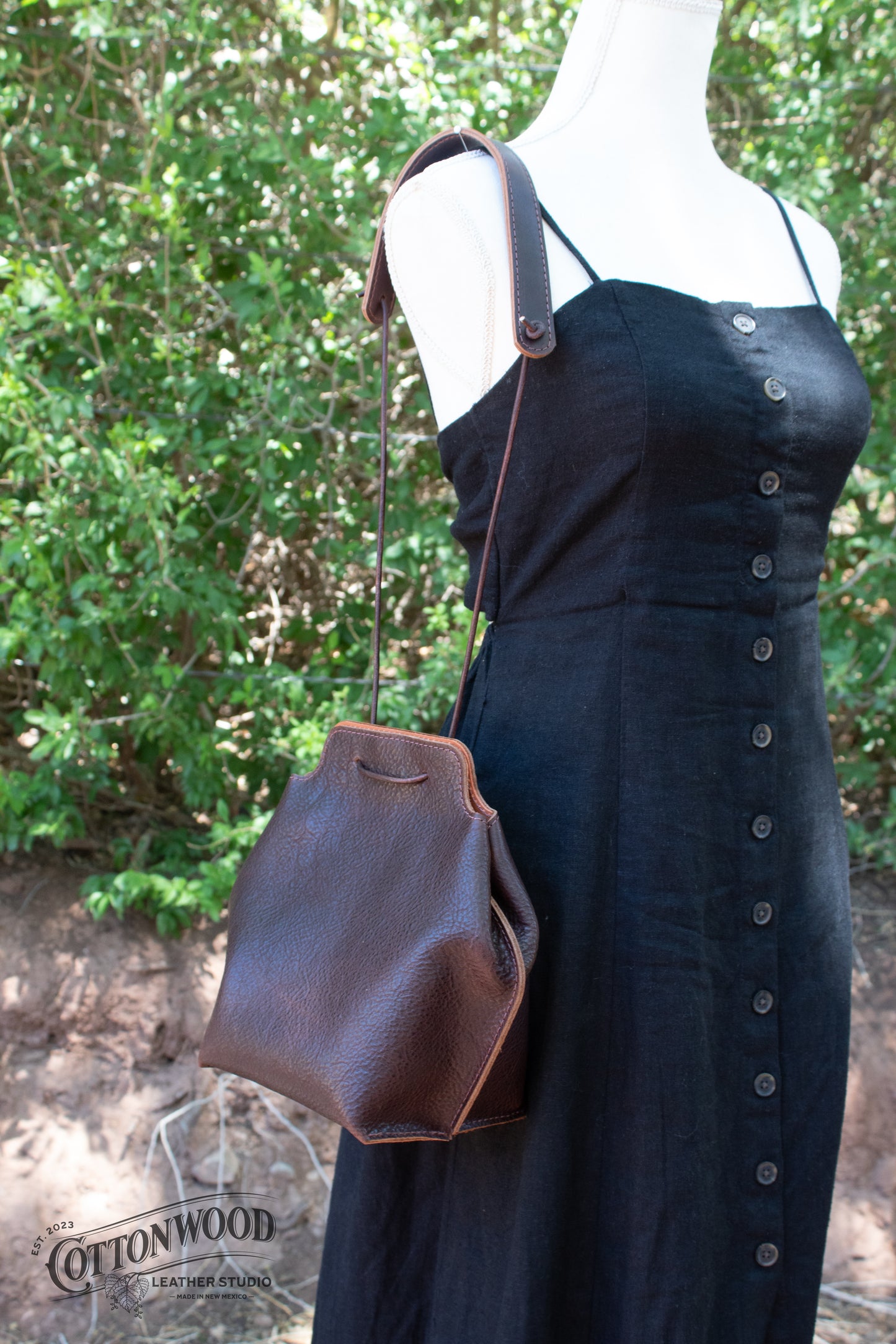 Chocolate Santa Fe Bag