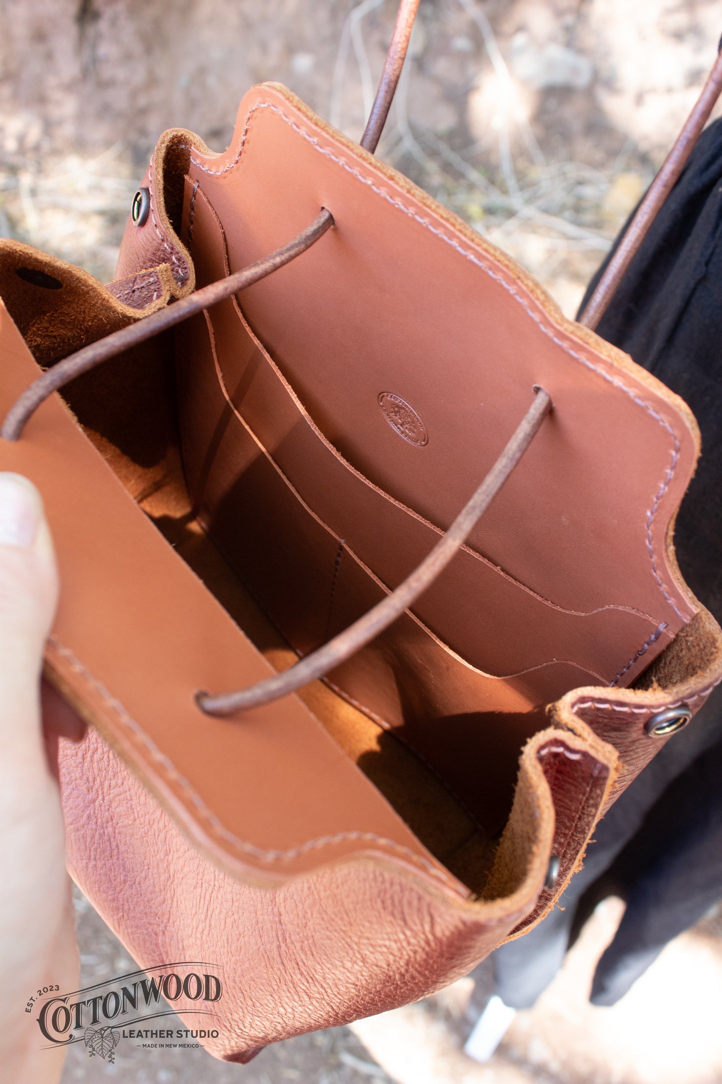 Cognac Santa Fe Bag