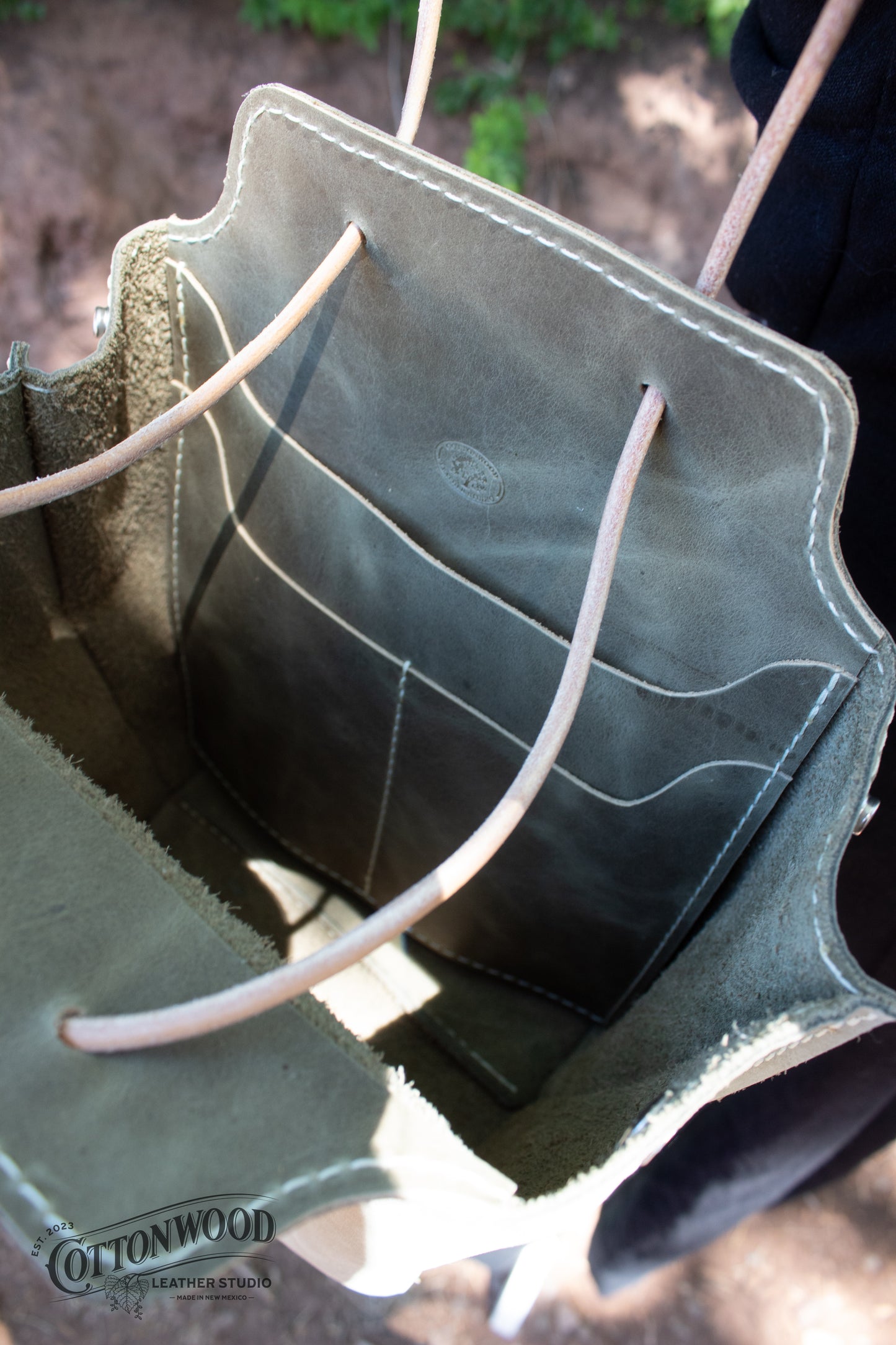 Light Moss Santa Fe Bag