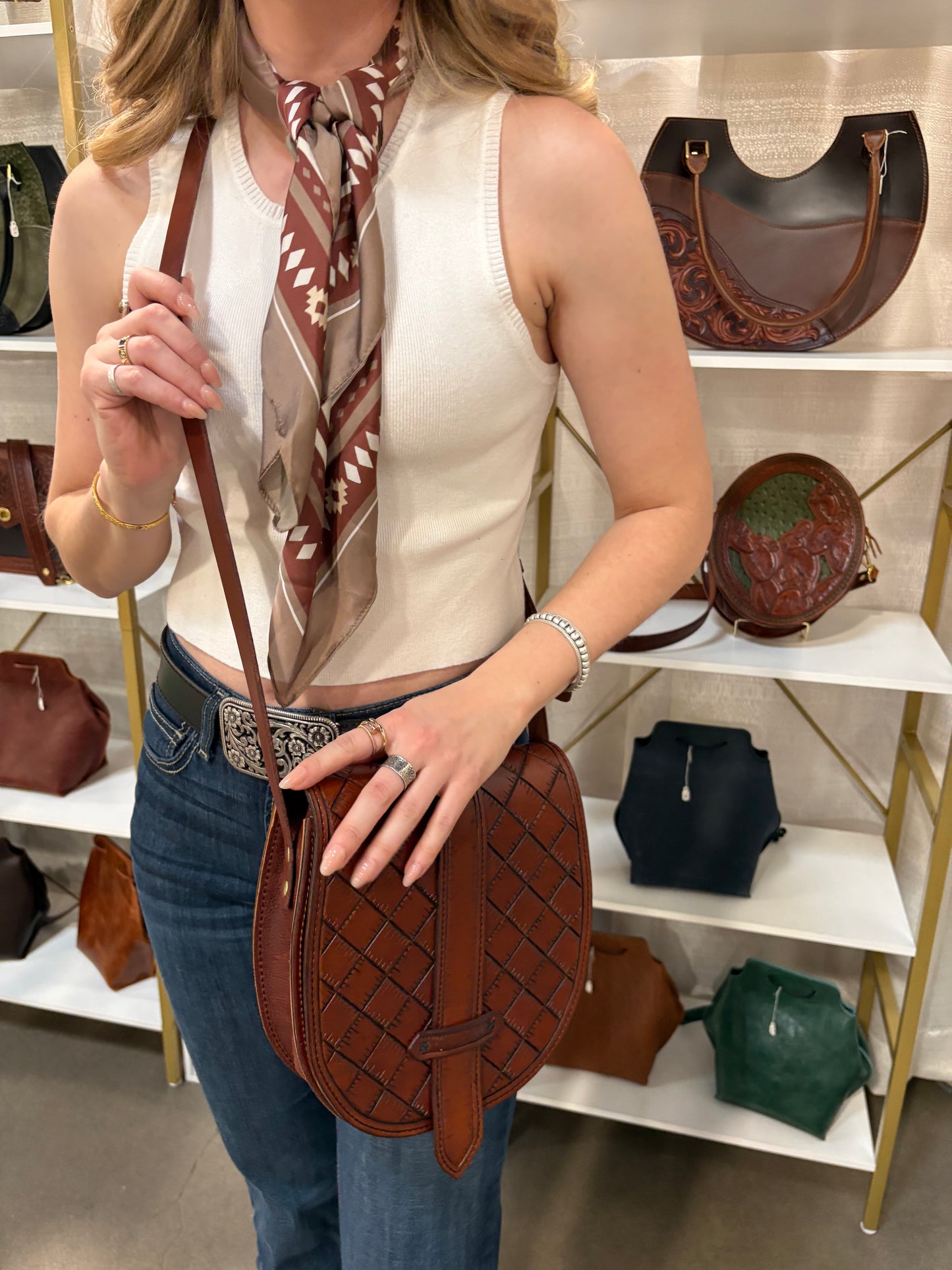 The Rancho - Chestnut Checkered