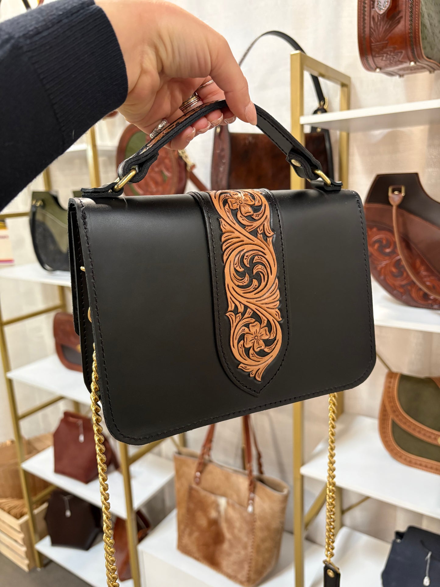 The Artesia - Black Floral