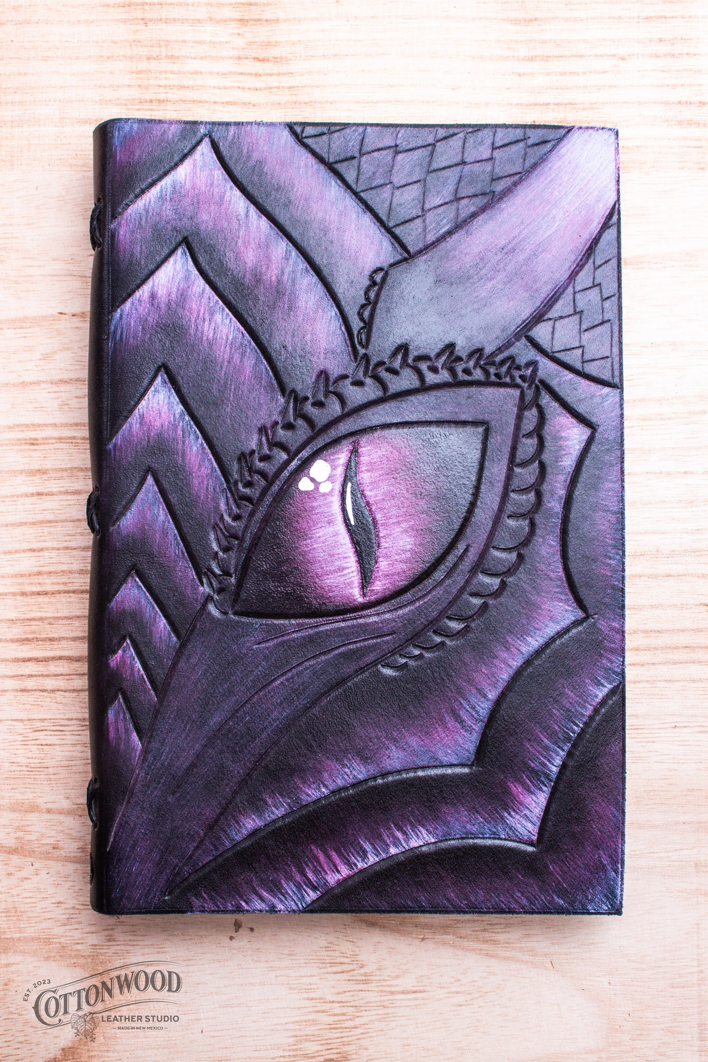 Purple Dragon Eye Journal