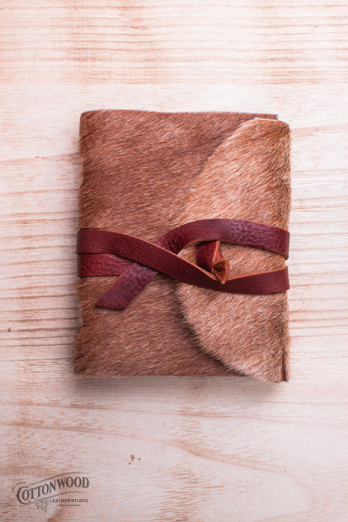 Hair on Cowhide Mini Notebook