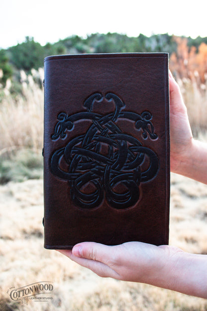 Nordic Knotwork Serpent Journal