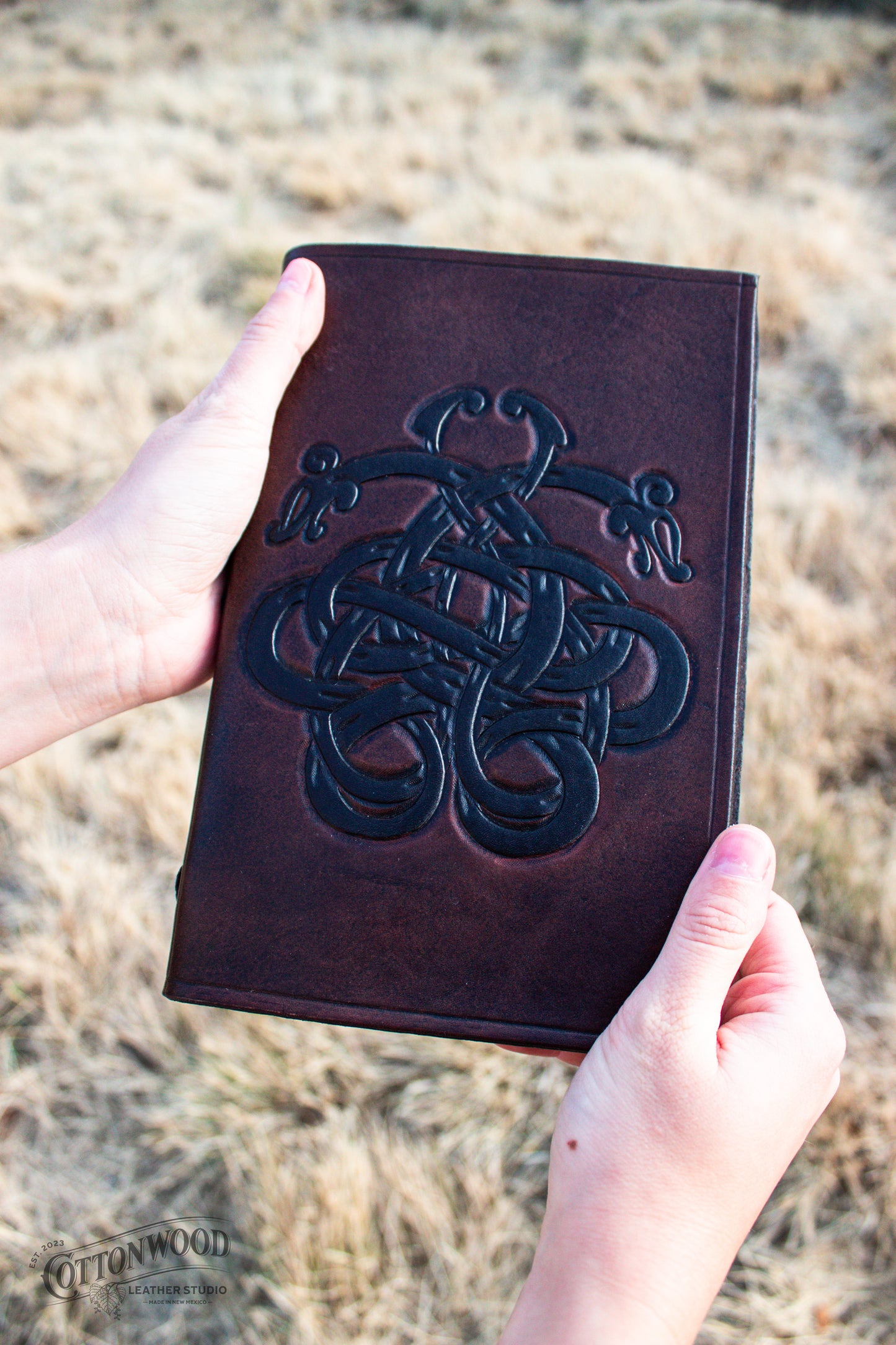 Nordic Knotwork Serpent Journal