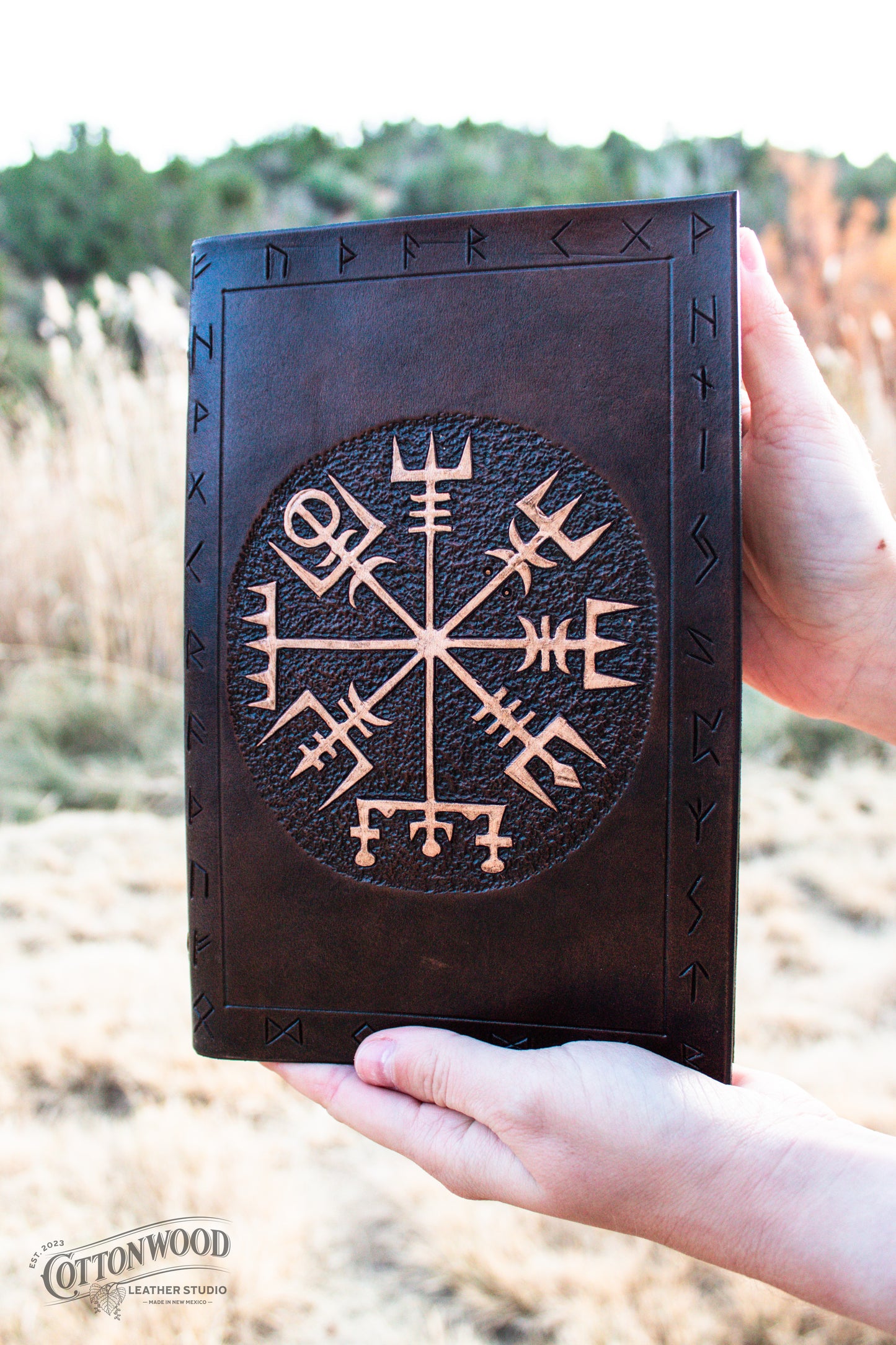 Vegvisir Elder Futhark Rune Journal