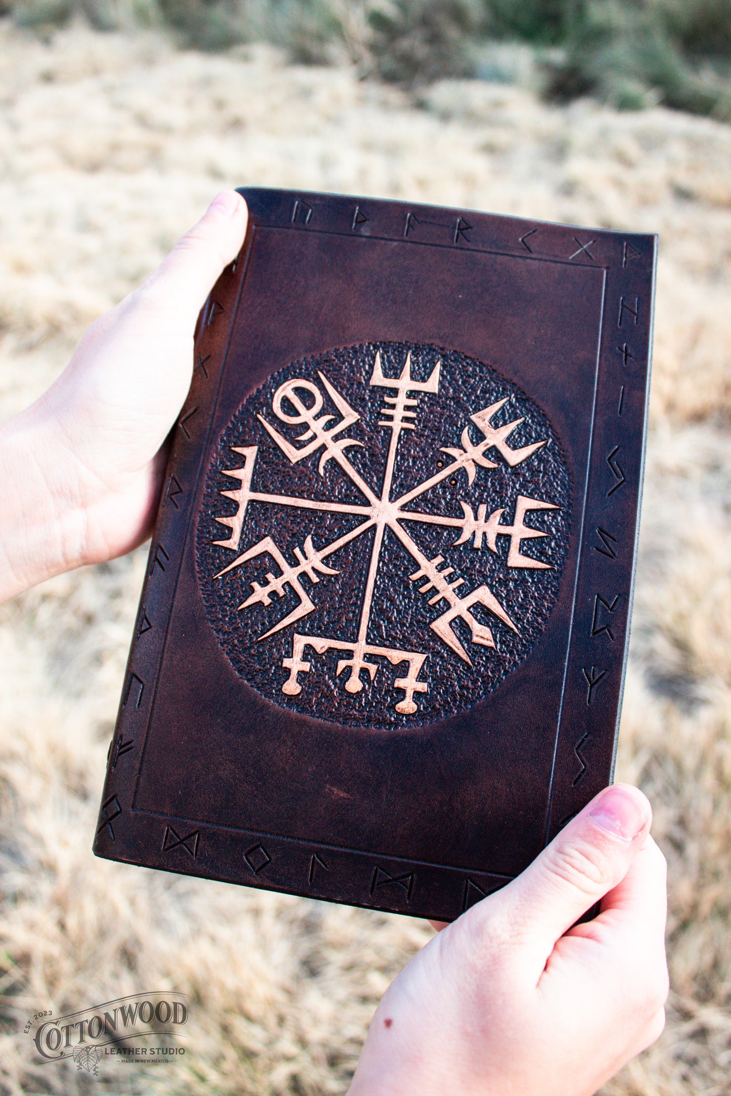 Vegvisir Elder Futhark Rune Journal