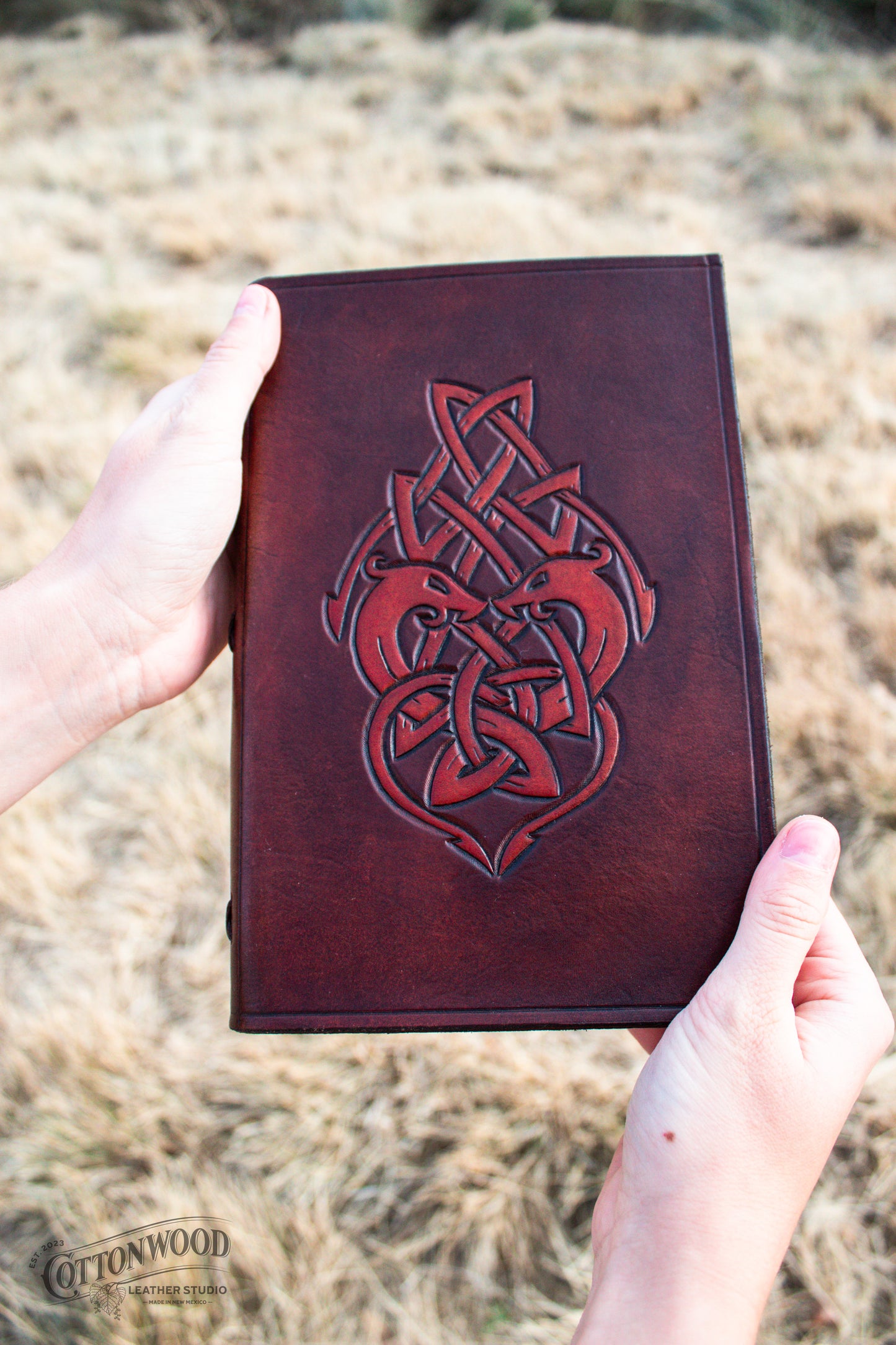 Nordic Knotwork Serpent Journal