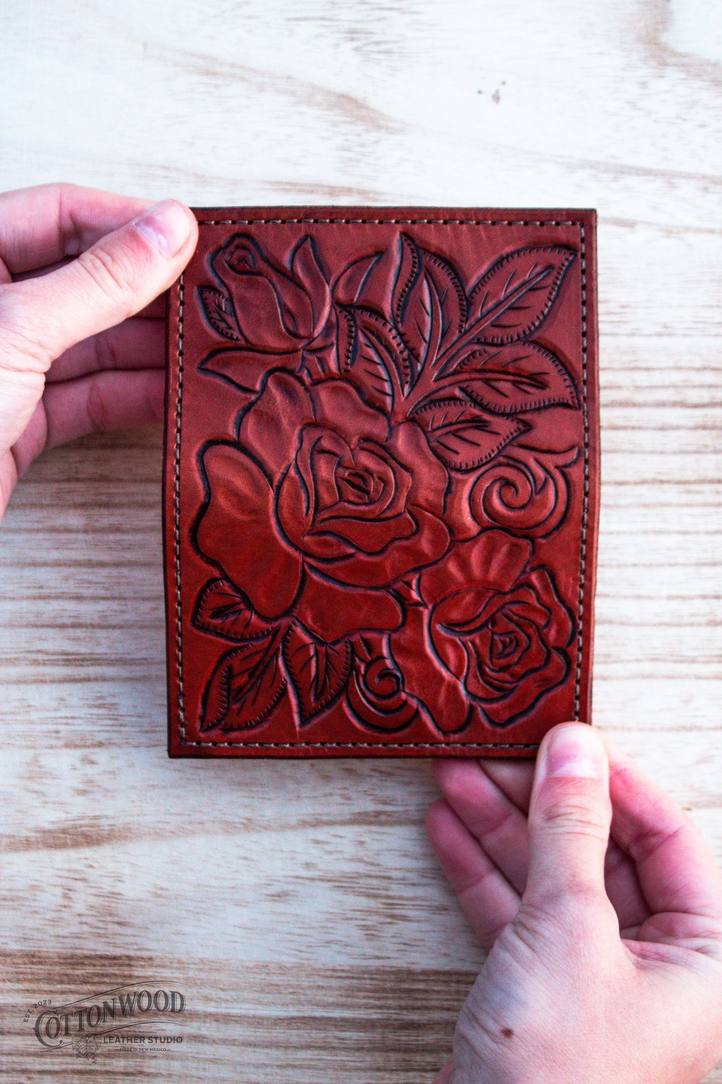 Rose Folded Wallet