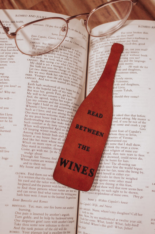 Read Between the Wines Bookmark