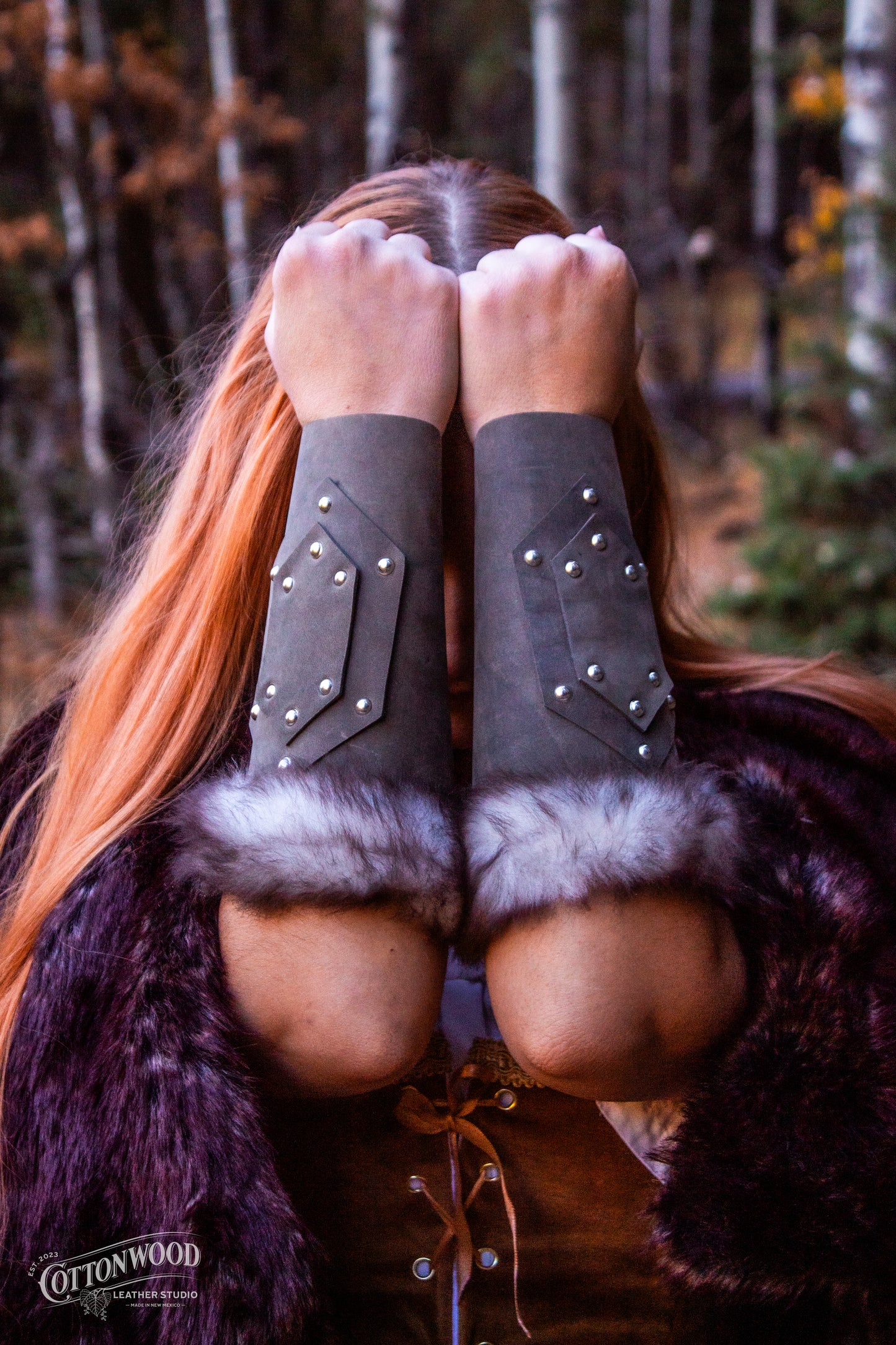 Viking Wool Vambraces