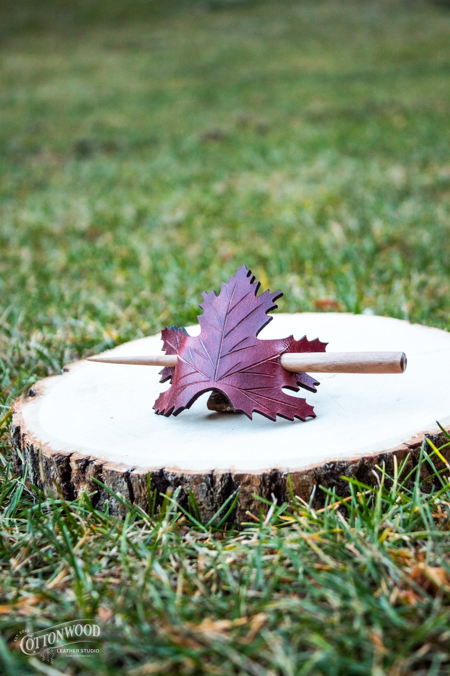 Maple Leaf  Hair Barrette