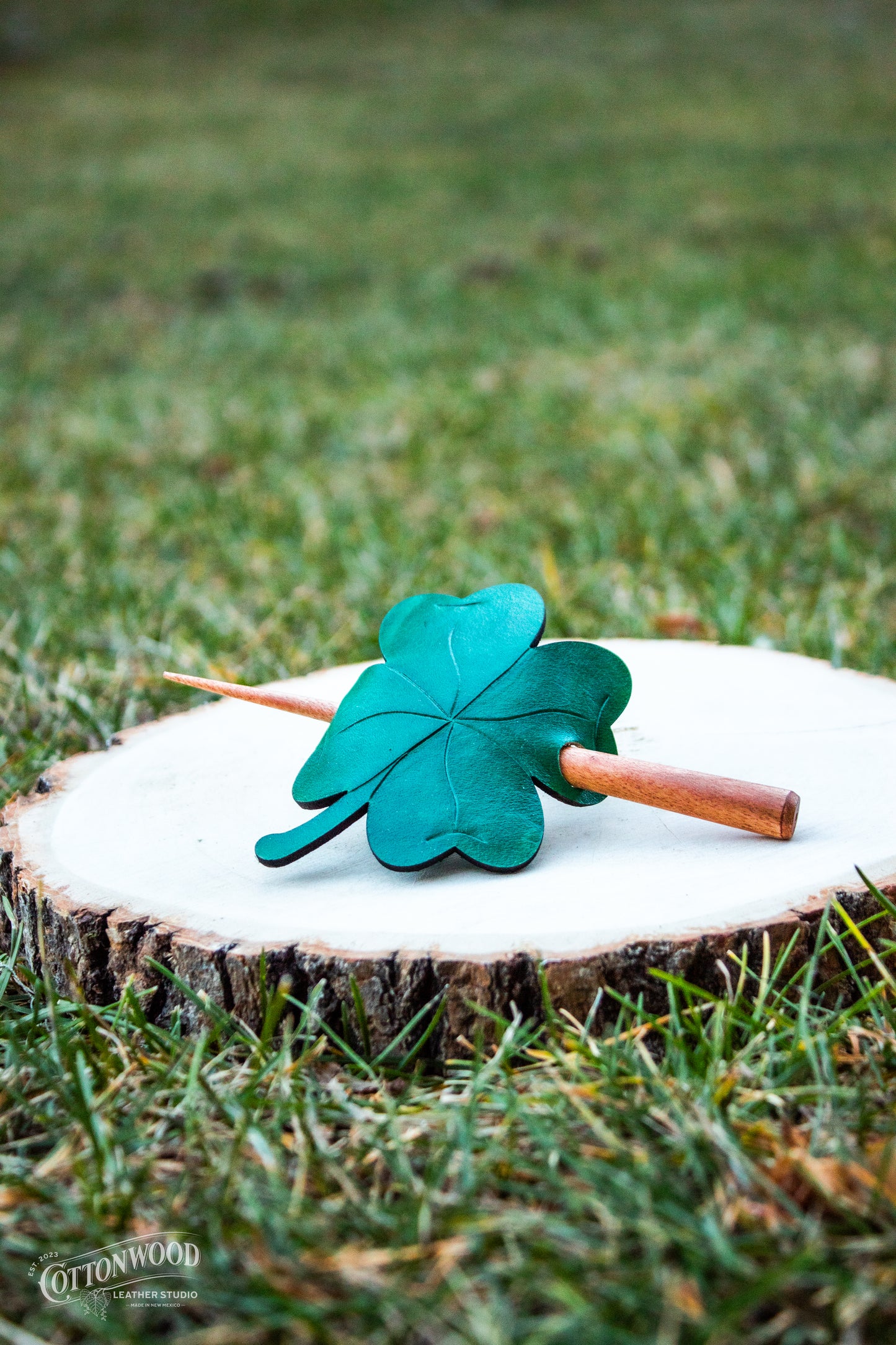 Clover Hair Barrette