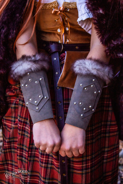 Viking Wool Vambraces