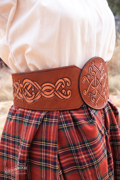 Celtic Corset Belt