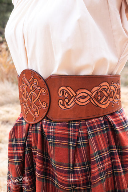 Celtic Corset Belt