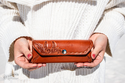 Horseshoe Western Eyeglass Case