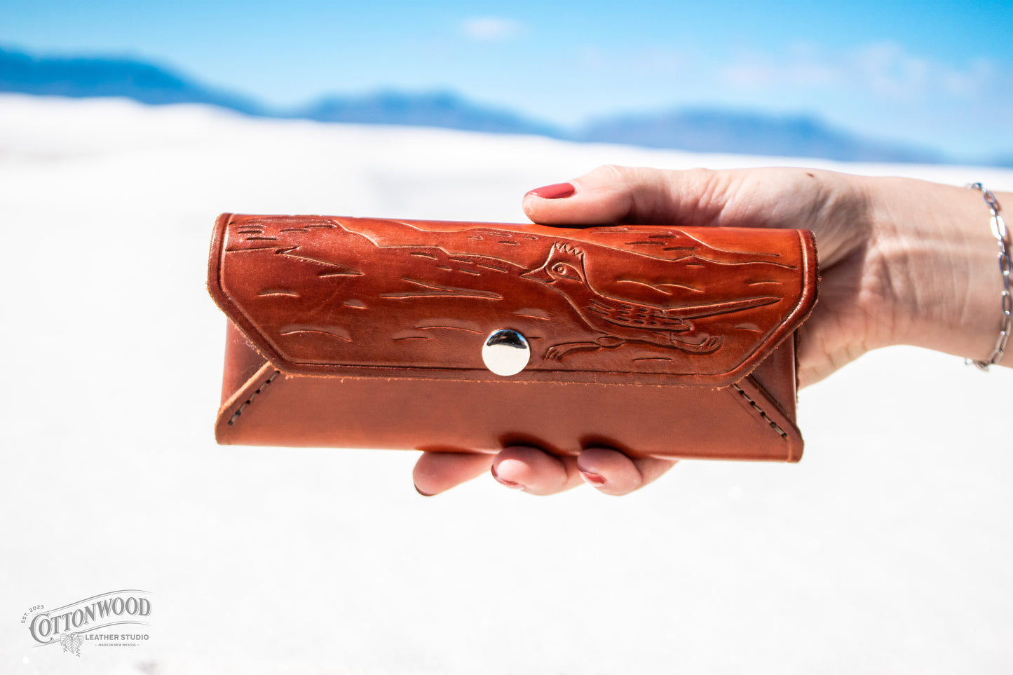 Desert Roadrunner Eyeglass Case