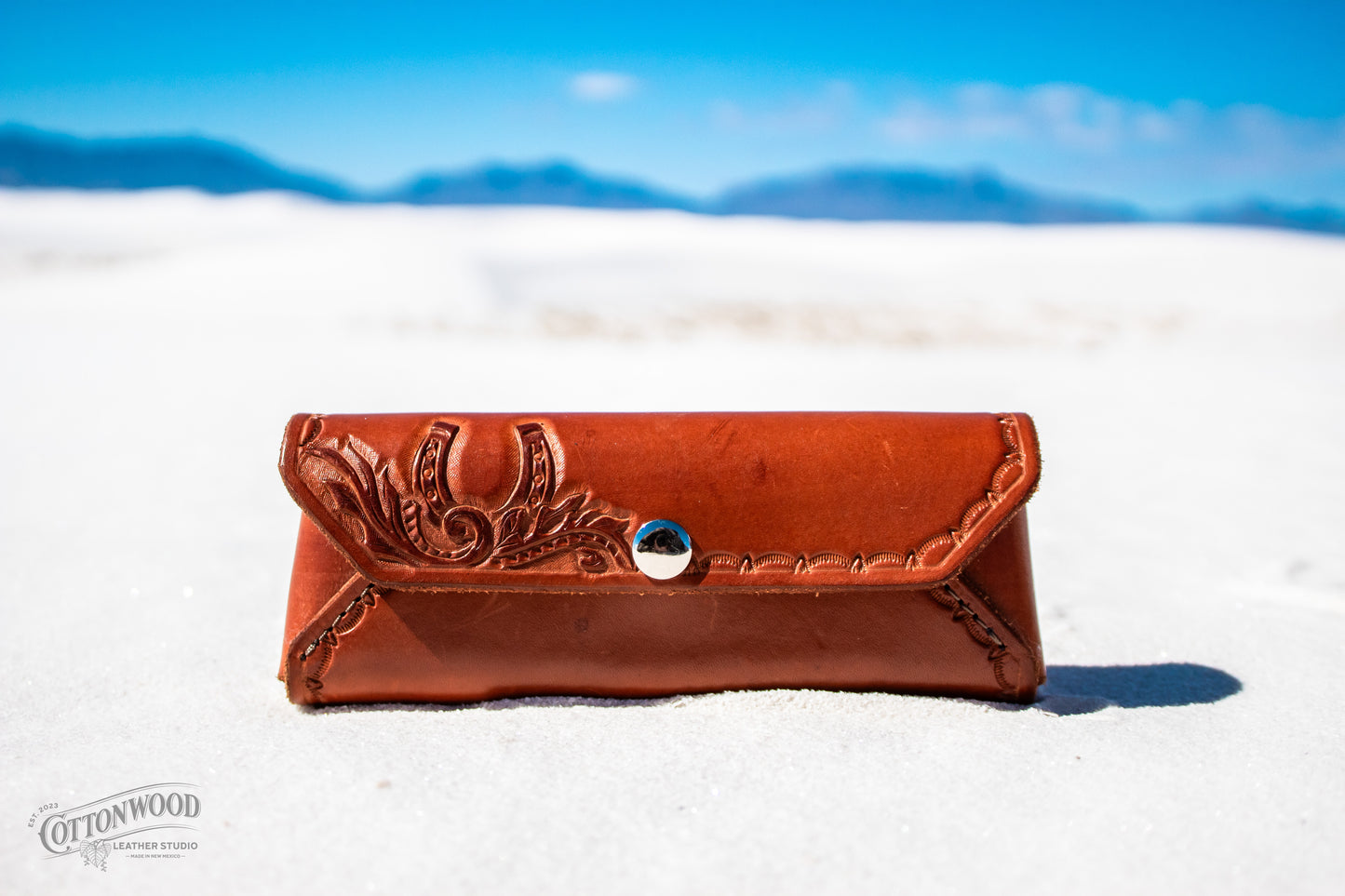 Horseshoe Western Eyeglass Case