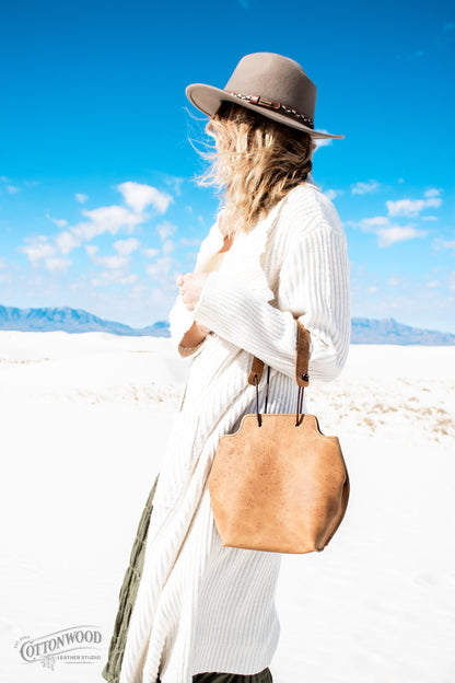 Honey Leather Santa Fe Bag